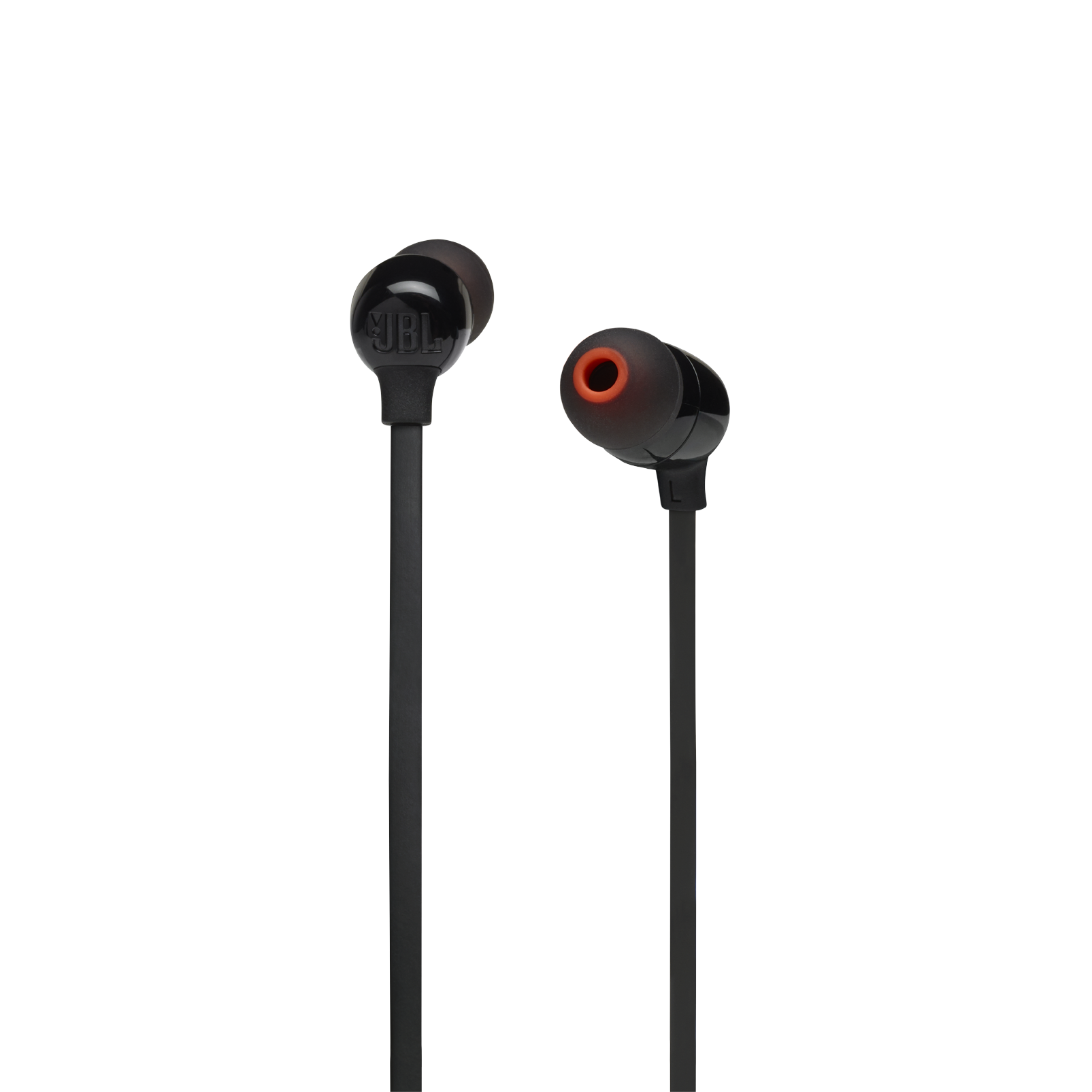 JBL Tune 125BT - Black - Wireless in-ear headphones - Front
